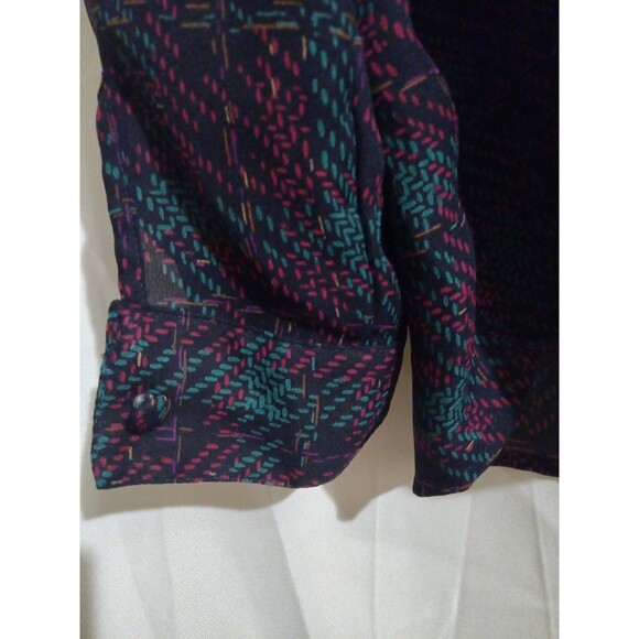 Alfred Dunner Blouse & Skirt Set Women’s 12 Plaid Button Front - Picture 7 of 11